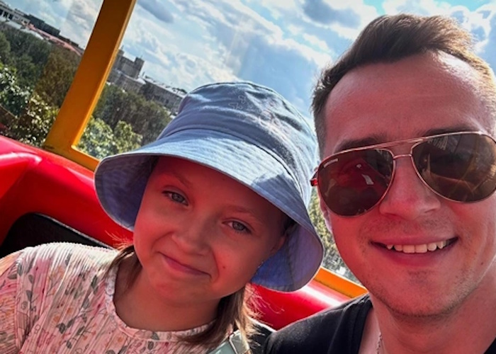 Волхов с дочкой